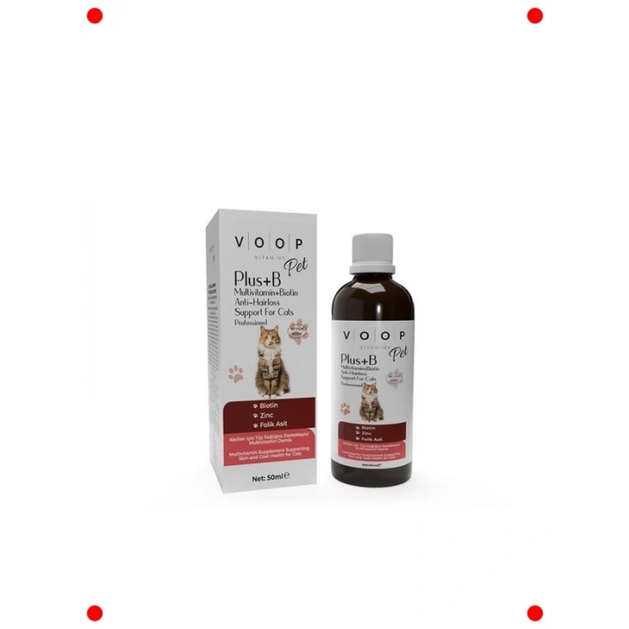 Kedi Vitamin Takviyesi Plus+B 50 ml