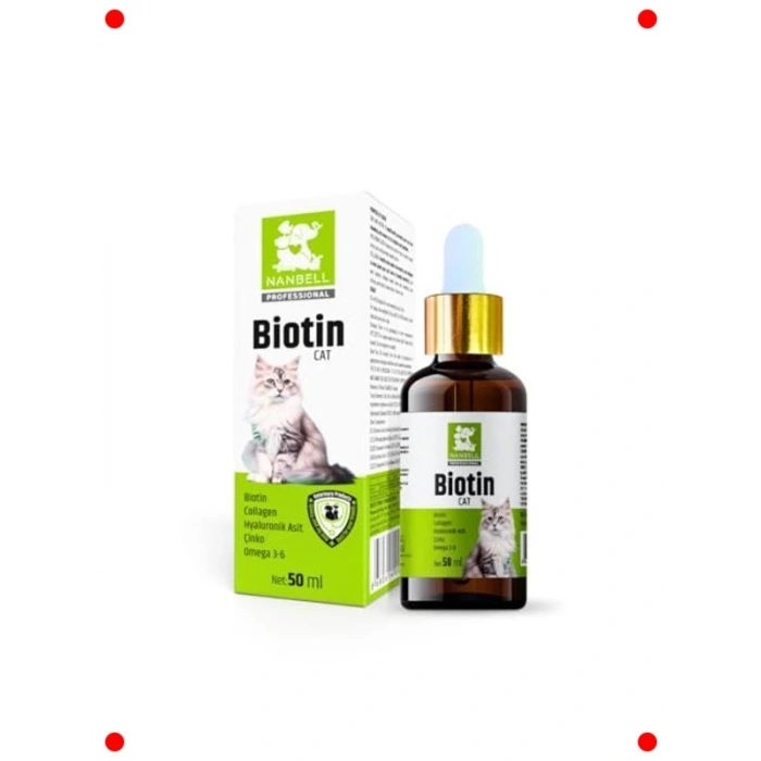 Kediler İçin Biotin Ek Takviyesi