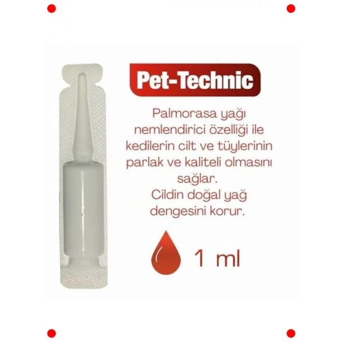 Kediler İçin Doğal Ense Damlası, 1-7 kg İçin