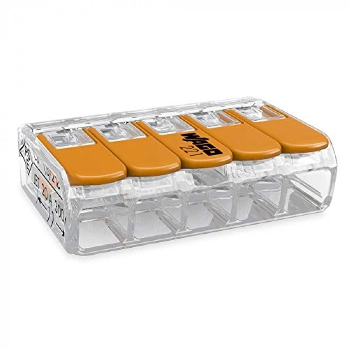 Kelepçe, 5 İletkenli, 4 mm² 25 Adet