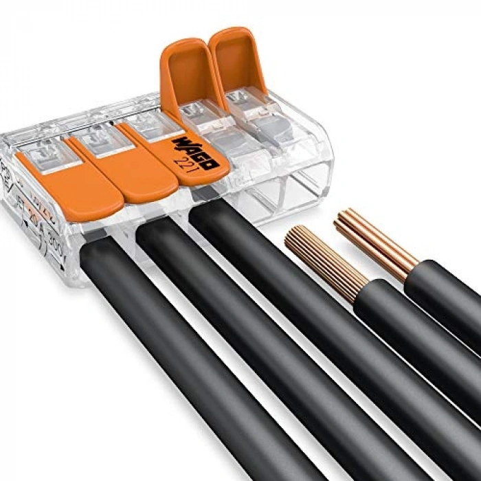 Kelepçe, 5 İletkenli, 4 mm² 25 Adet