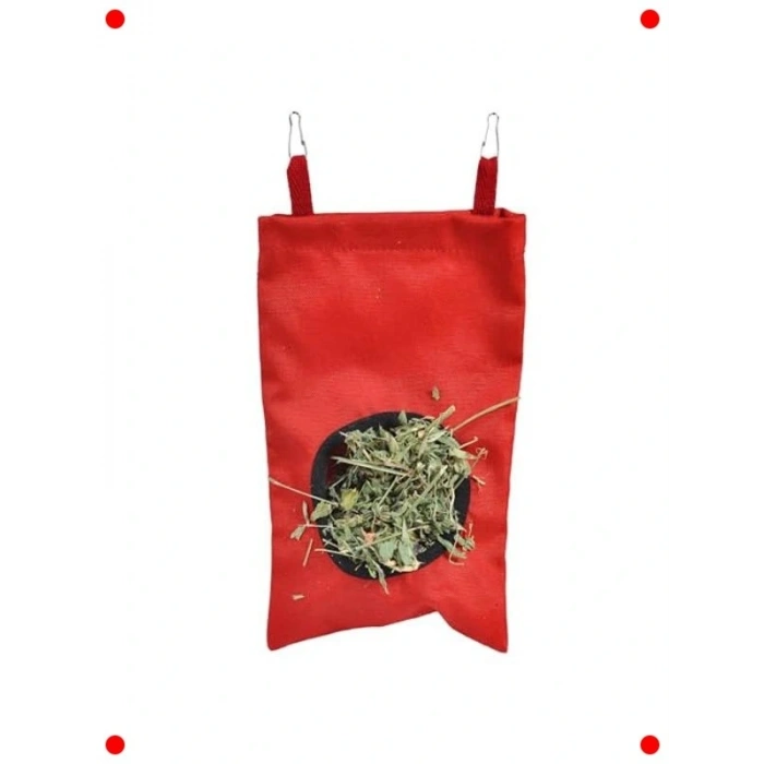 Kemirgen Yemliği: Saman ve Yonca Besleme Torbası