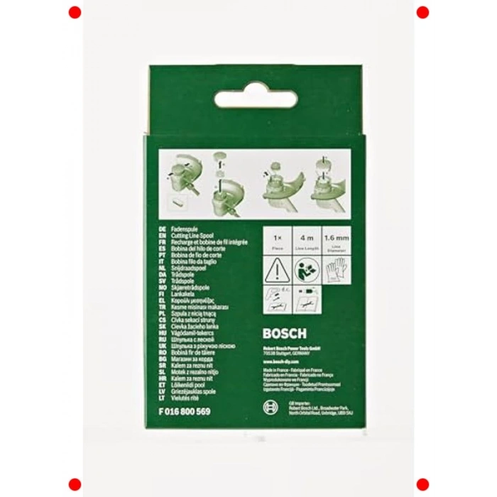 Kenar Kesme Misina Makarası - 4m, 1.6mm