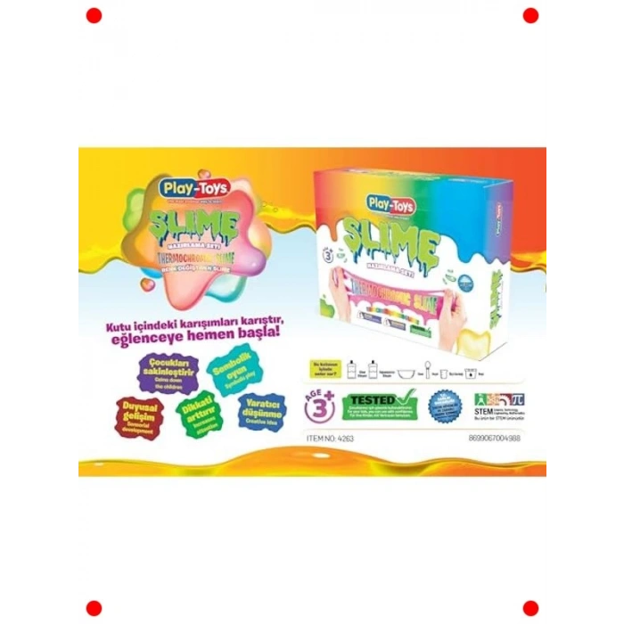 Kendin Yap Renk Değiştiren Slime Kiti - STEM Destekli Eğlence