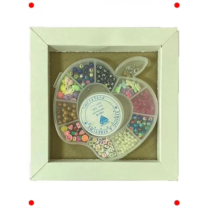 Kendin Yap Renkli Boncuk Takı Seti 3+ Yaş