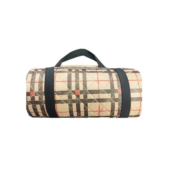 Kendinden çantalı piknik örtüsü, pratik taşıma için