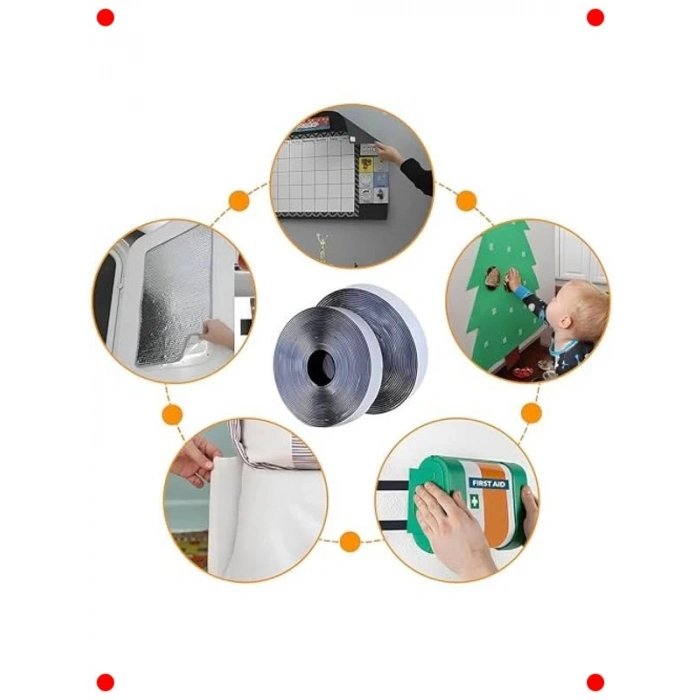 Kendinden Yapışkanlı Cırt Cırt Bant - 200 cm x 50 mm