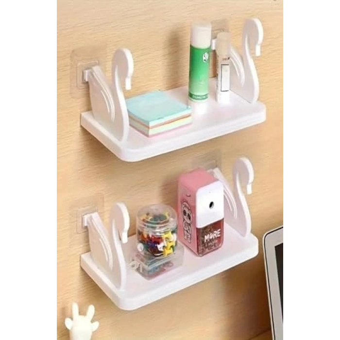 Kendinden Yapışkanlı Pratik Raf, Tek Adet Kullanım İçin