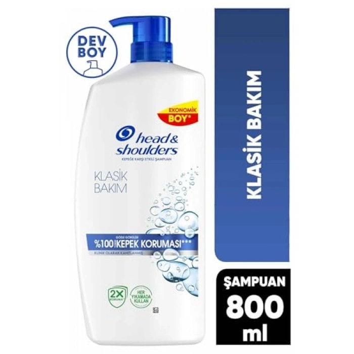 Kepeğe Karşı Etkili Bakım Şampuanı, 800 ml