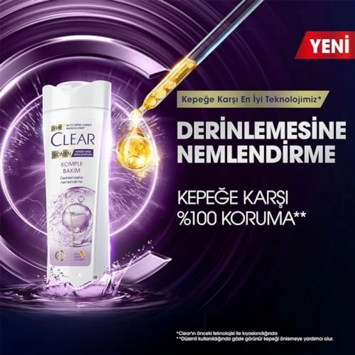 Kepeğe Karşı Komple Bakım Şampuanı 350 ml