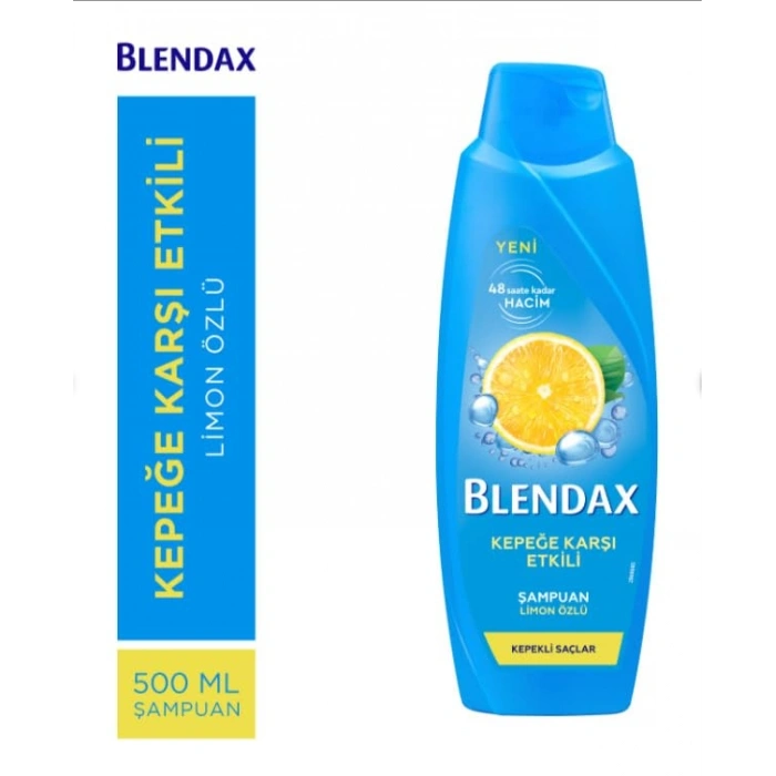 Kepeğe Karşı Limon Özlü Şampuan, 500 ml