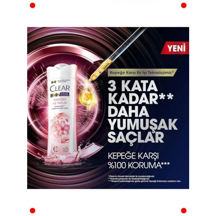 Kepek Karşıtı Şampuan 350ml - Yumuşak ve Parlak Saçlar