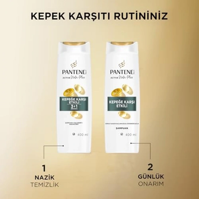 Kepek Karşıtı Şampuan, 400 ml, Etkili Formül