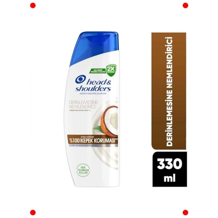 Kepek & Nemlendirici Hindistan Cevizi Yağlı Şampuan 330 ml