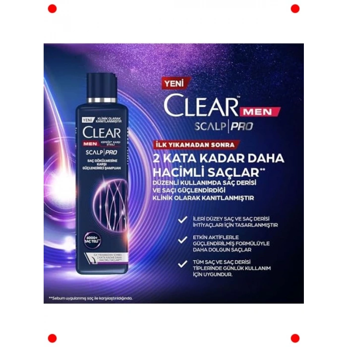 Kepek ve Saç Dökülmesine Karşı Güçlendirici Şampuan 300 ml