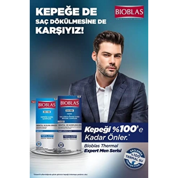 Kepek ve saç dökülmesine karşı şampuan, 360 ml