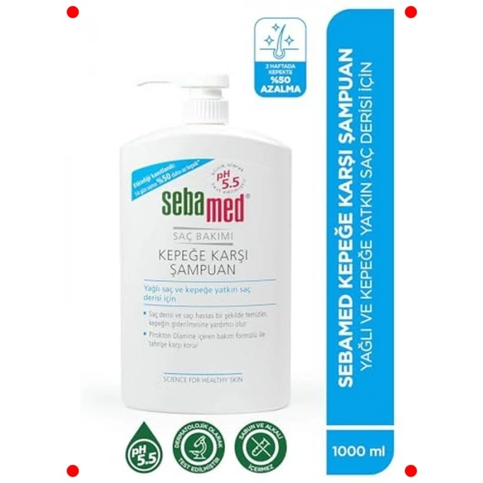 Kepek ve Yağlanma Karşıtı Şampuan 1000 ml