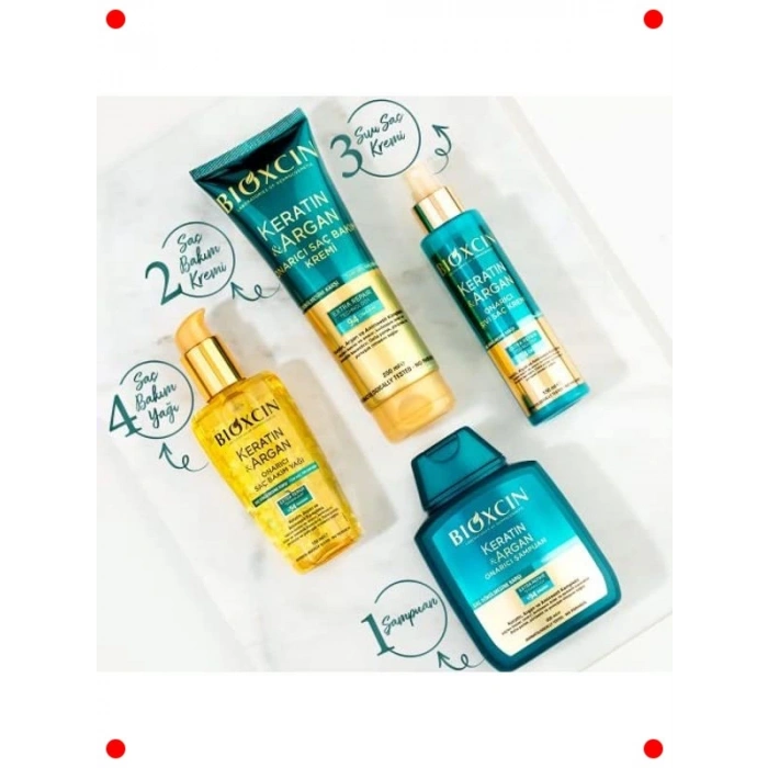 Keratin & Argan Onarıcı Sıvı Saç Bakım Kremi 150 ml