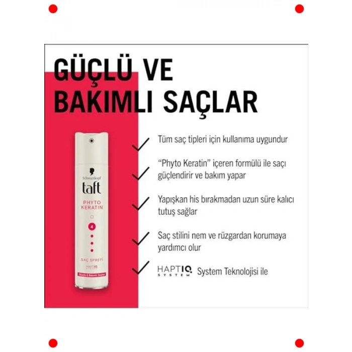Keratin İçerikli Ultra Güçlü Saç Spreyi 250 ml