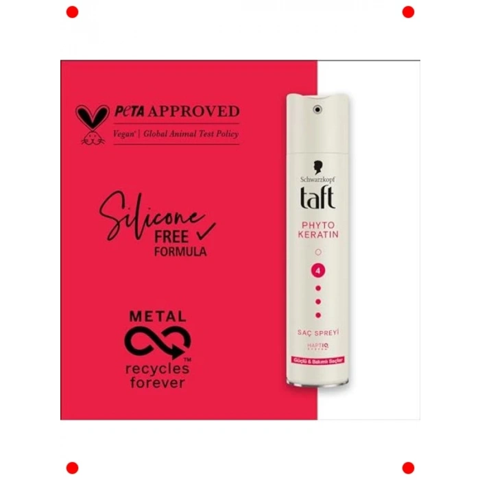 Keratin İçerikli Ultra Güçlü Saç Spreyi 250 ml