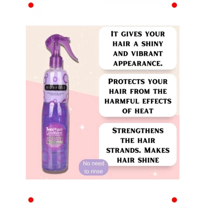 Keratinli Çift Fazlı Fön Suyu 400 ml