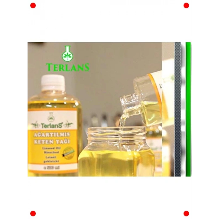 Keten Yağı Ahşap Koruyucu & Resim Yağı 100ml