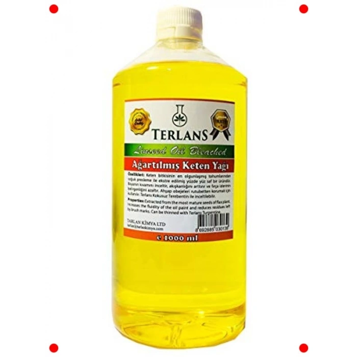 Keten Yağı Ahşap Koruyucu ve Resim Yağı 1000 ml