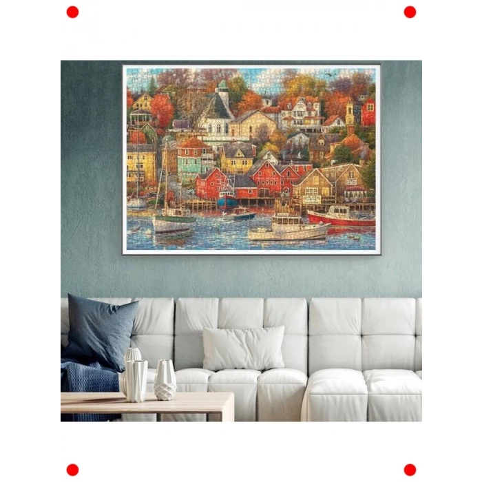 Keyif Limanı 4000 Parça Zorlu Yapboz