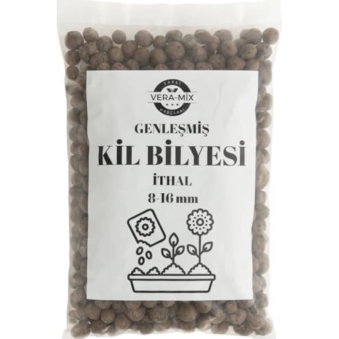 Kil Bilyesi Orkide Yetiştirme Ortamı - 8-16 mm Boyutunda