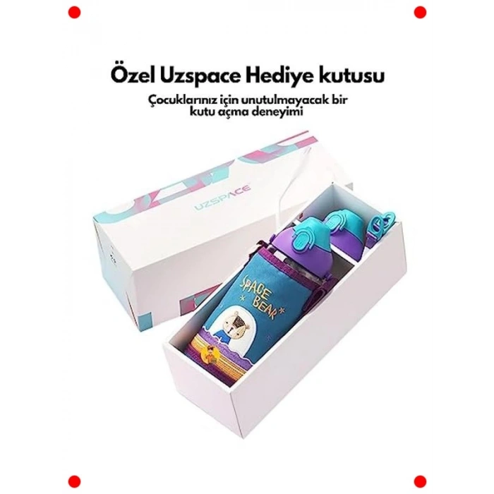 Kılıflı Askılı Tritan Çocuk Matarası - 700ml