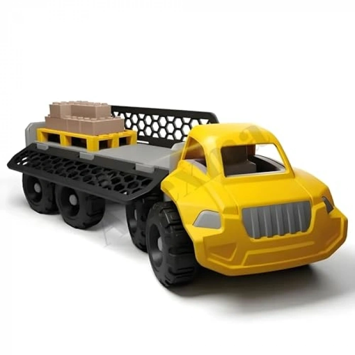 Kinetik Kum Seti, Forkliftli İnşaat Araçlı Yapı Tasarım Oyunu