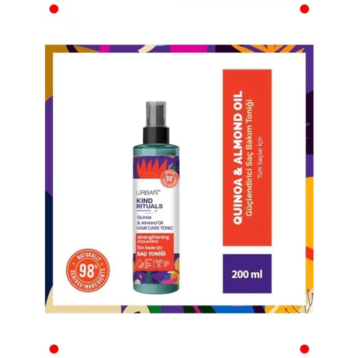Kinoa & Badem Yağlı Saç Bakım Toniği 200 ML