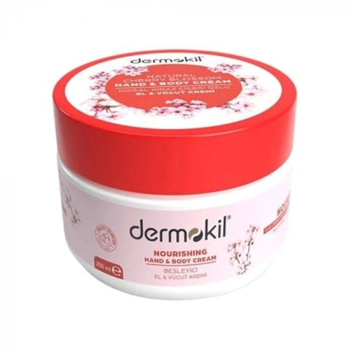 Kiraz Çiçeği Aromalı El ve Vücut Kremi 250 ml