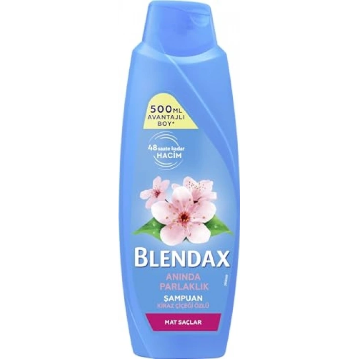 Kiraz çiçeği özlü şampuan, anında parlaklık, 500 ml