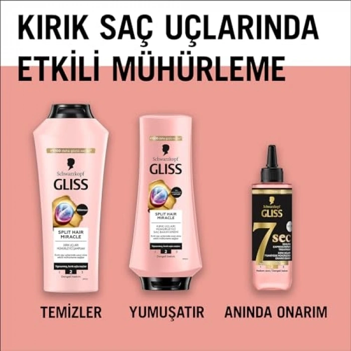 Kırık Uçları Mühürleyen Saç Bakım Kremi 360 ml
