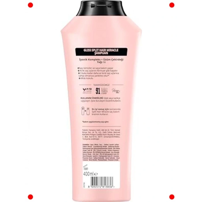 Kırık Uçları Onarıcı Şampuan 400 ml