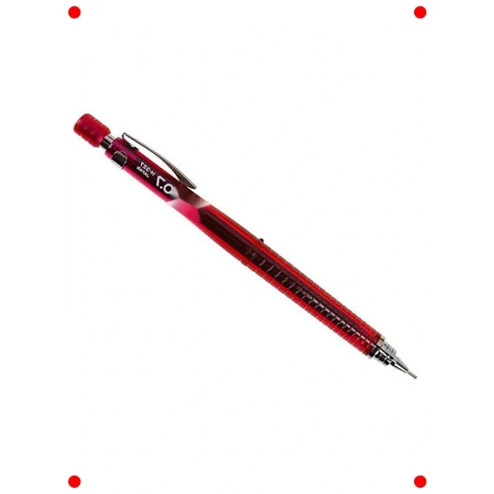 Kırmızı 0.7mm Mekanik Uçlu Kalem