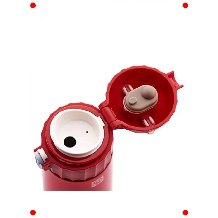 Kırmızı 350 Ml Çocuk Su Şişesi - Taşınabilir Matara