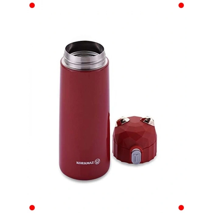 Kırmızı 350 Ml Çocuk Su Şişesi - Taşınabilir Matara