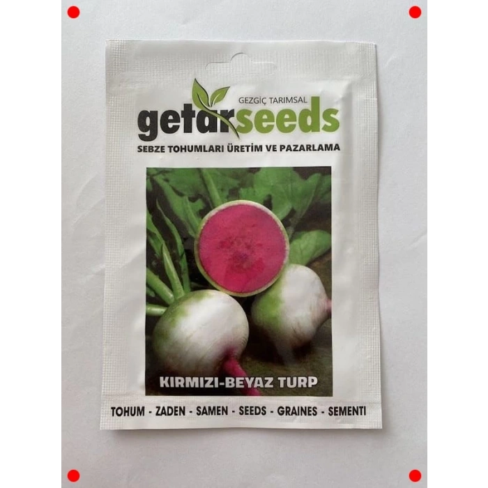 Kırmızı Beyaz Turp Tohumu (5 Gram)