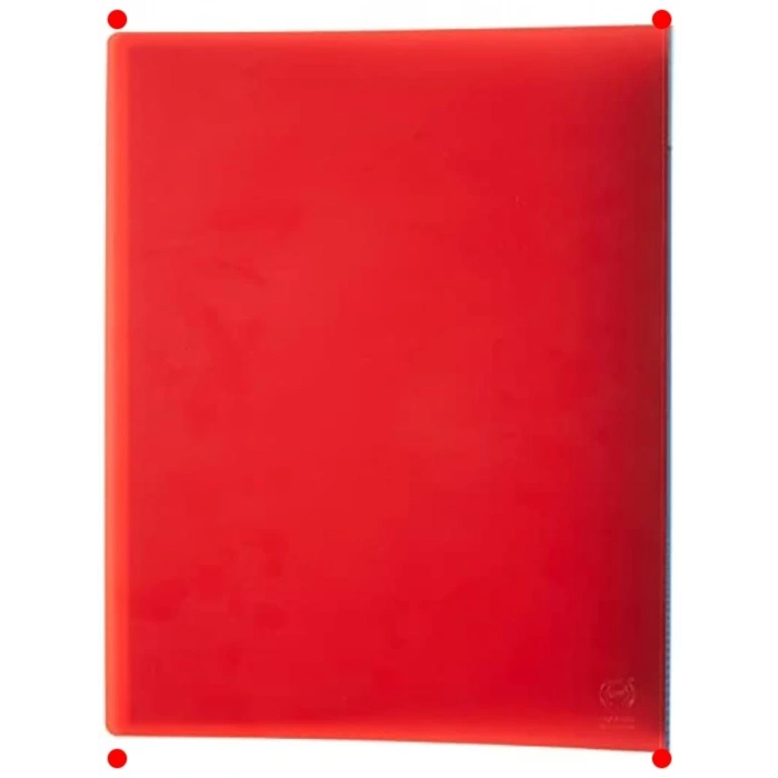 Kırmızı Halka Mekanizmalı Sunum Dosyası