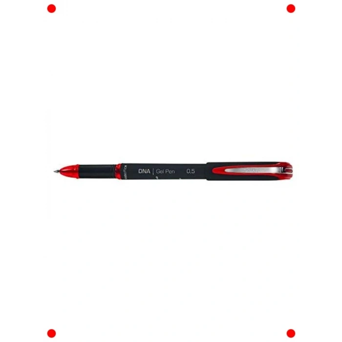 Kırmızı Jel Tükenmez Kalem, 0.5 mm