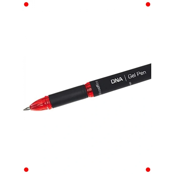 Kırmızı Jel Tükenmez Kalem, 0.5 mm