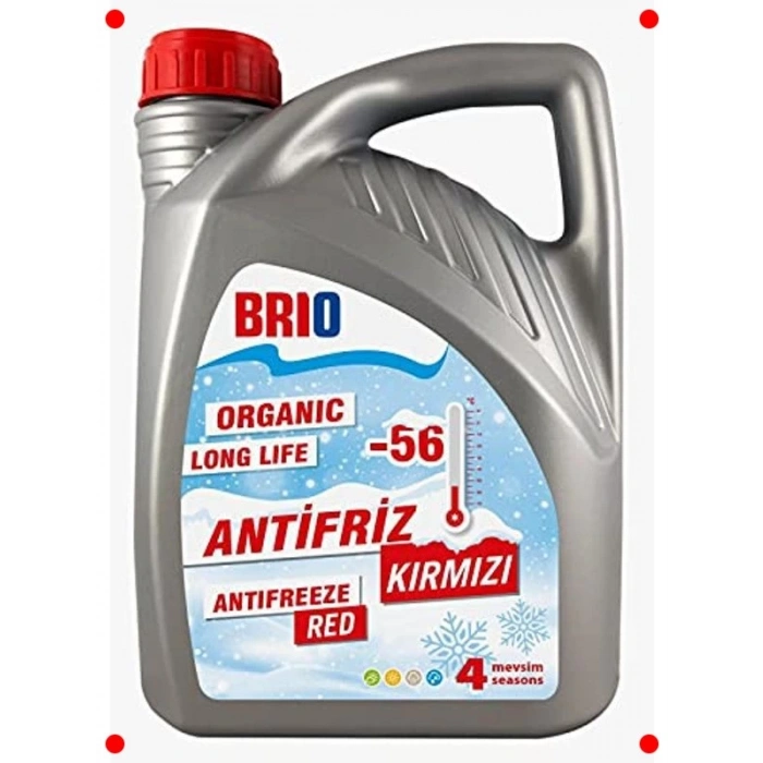 Kırmızı Konsantre Antifriz 3 Litre
