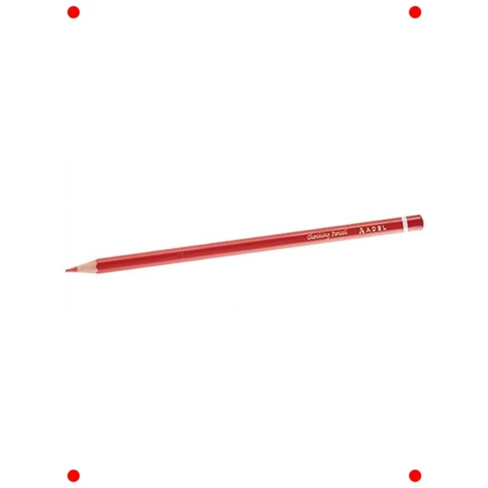 Kırmızı Kontrol Kalemi - Dayanıklı Uç