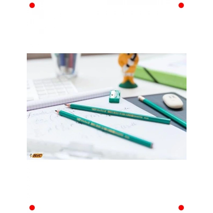 Kırmızı Kopya Kalemi 12li, Güvenli, Kolay Açılır