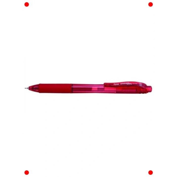 Kırmızı Likit-Jel Roller Kalem 0.5 mm Uç