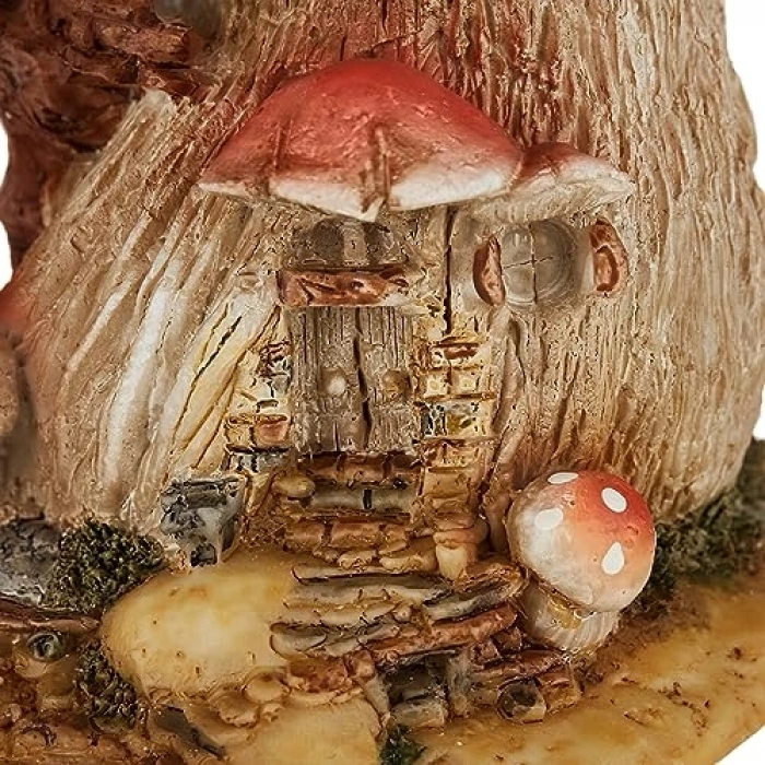 Kırmızı Mantar Temalı Peri Evi Figürü, Teraryum Dekorasyonu