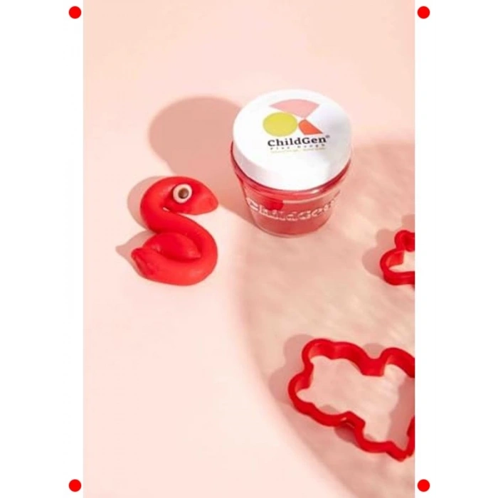Kırmızı Oyun Hamuru - 125 Gram - Yaratıcı Eğlence
