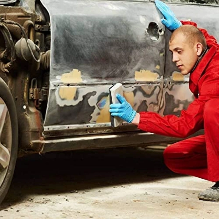 Kırmızı Pasta Cila Süngeri Seti 150mm 13 Parça Kaliteli